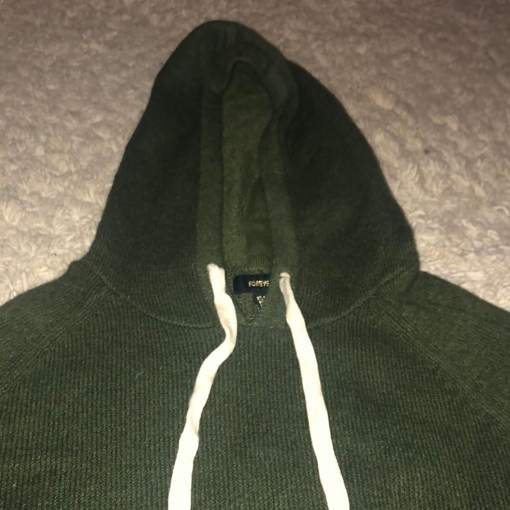 Clover Green Hooded Sweater